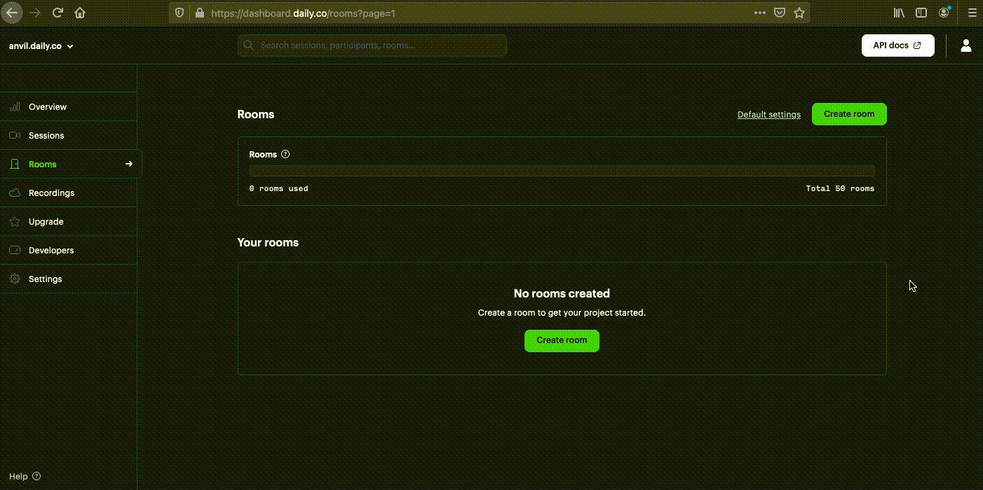 Building our call form