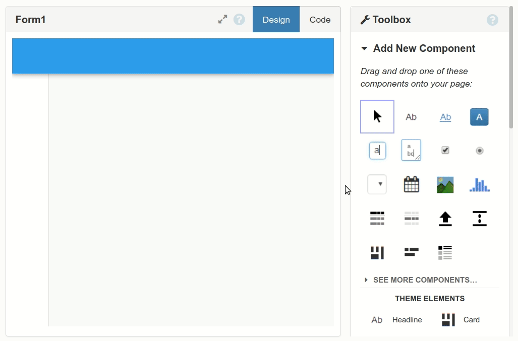 Creating our user interface