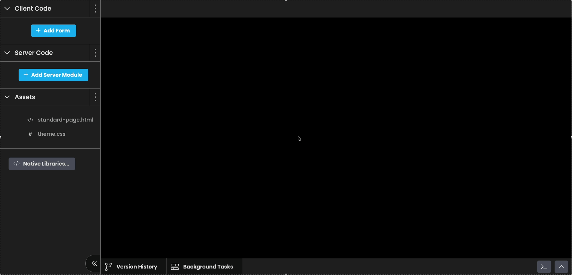 Creating a Module, setting it as the app’s startup Form and launching the router in its code.
