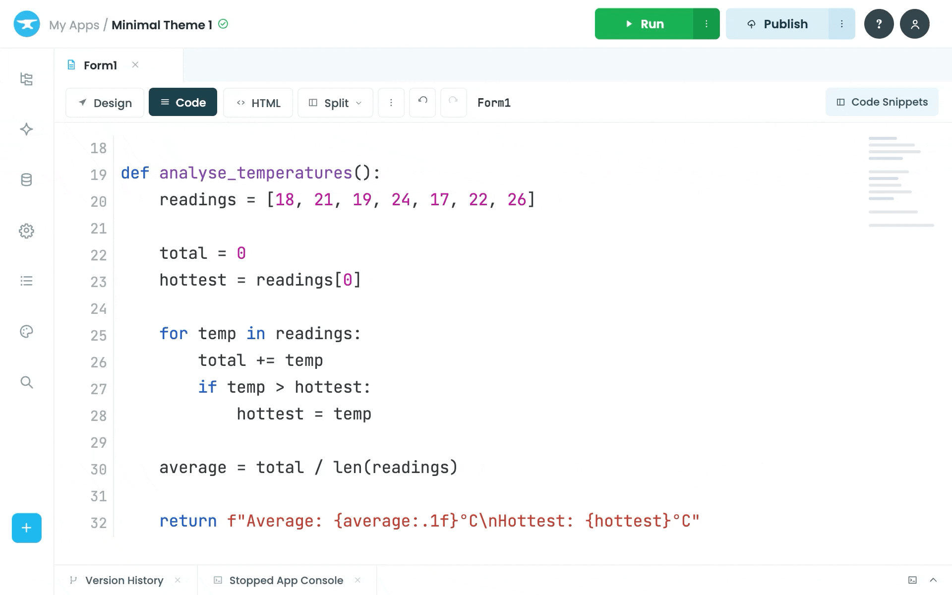 Building an Anvil app