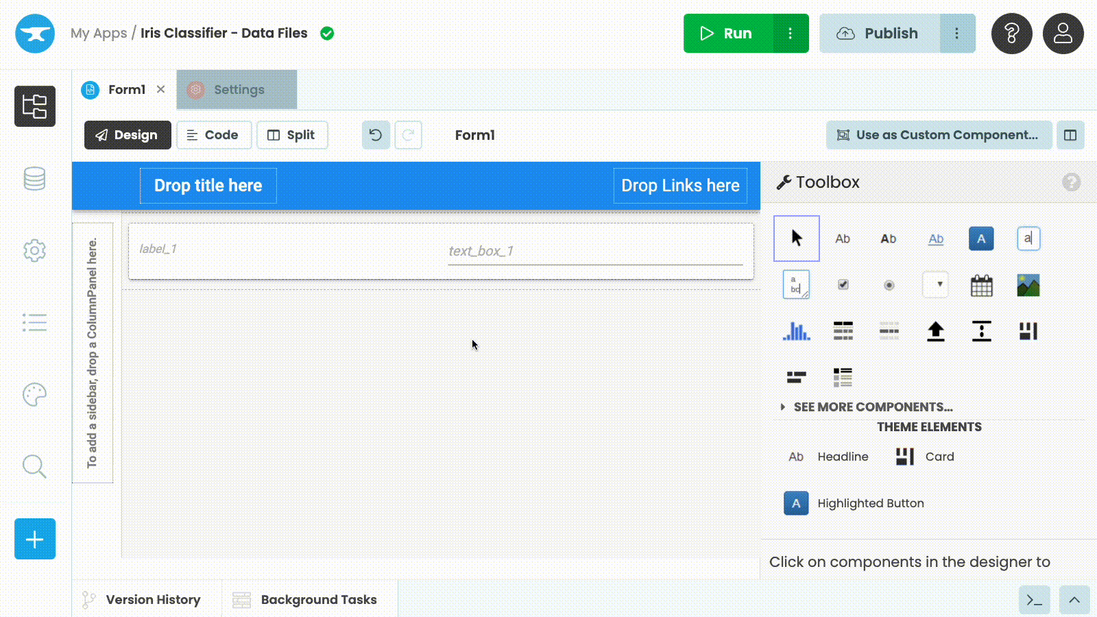 Editing the Label and TextBox