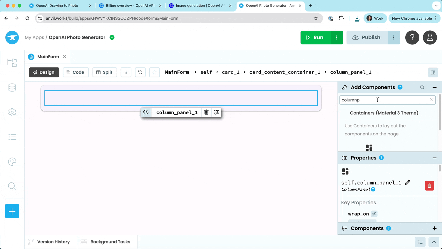 Adding a FileLoader component