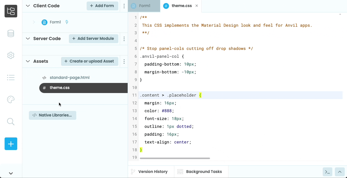 Create a new Anvil Role called submit and restrict it to Button components.